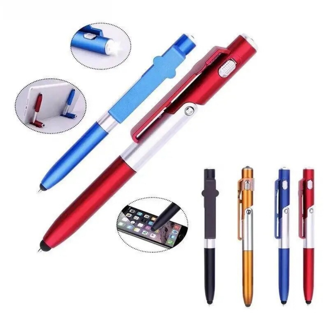 Stationery - 3/2/1個入り 最新の4-in-1多機能タッチ式LEDライト付き折りたたみスタンド。iPhone用、夜間読書用、文房具、ペン立てとして使用可能。