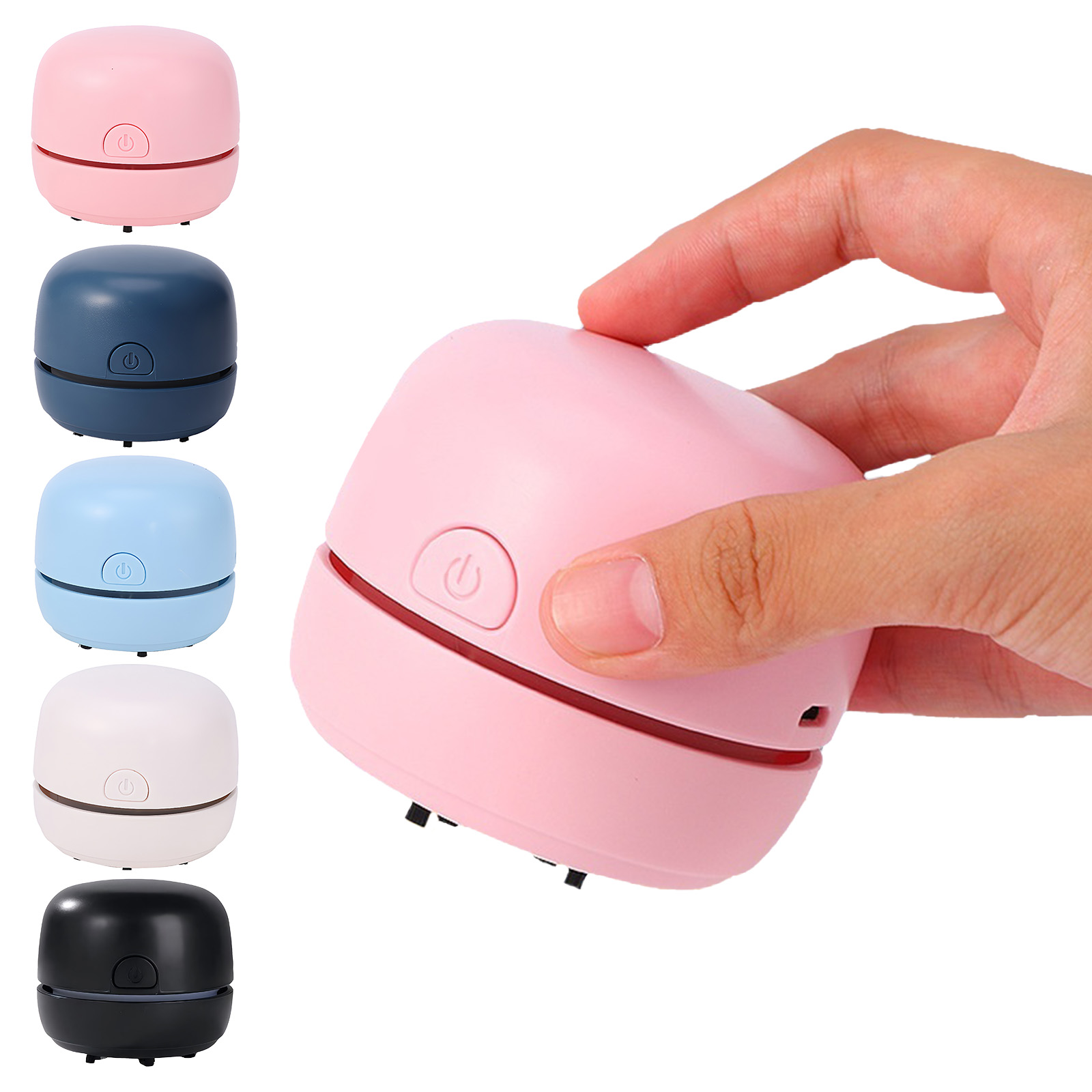 コードレスで小型、卓上でも使えるハンディクリーナー。USB充 - Mini Desktop Vacuum Cleaner For Eraser Dust のレビューと価格