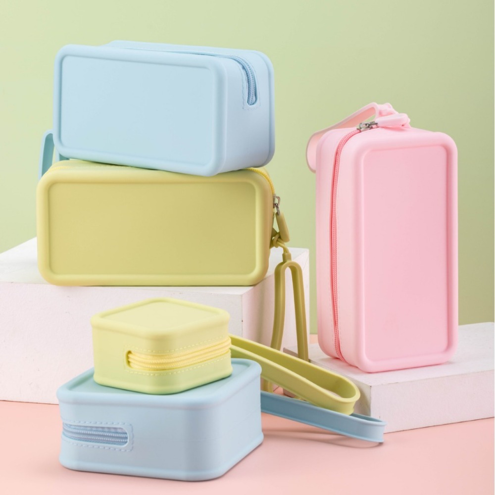 携帯用シリコン製コインパース 防水ジッパー付きトラベルポーチ - Stationery のレビューと価格