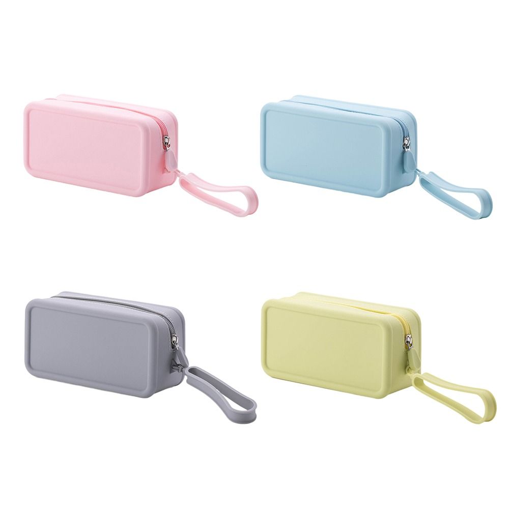 携帯用シリコン製コインパース 防水ジッパー付きトラベルポーチ - Stationery のレビューと価格