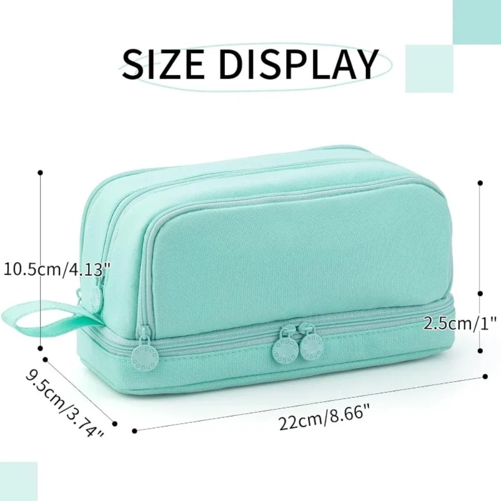 かわいい鉛筆ケース 美しいペンケース 大容量 ランドセル ギ - Aesthetic Large Pencil Case Pouch のレビューと価格