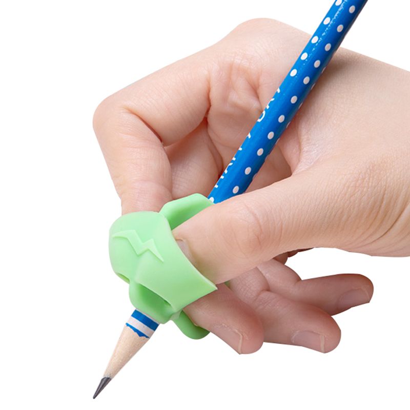 3個入りシリコン製ペン グリップ 3本指人間工学設計 ソフト - Writing Tools のレビューと価格