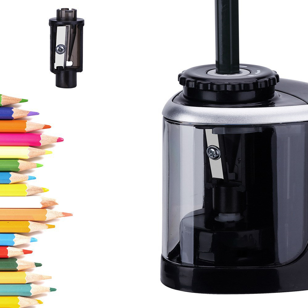 ポータブル電気鉛筆削り、電池式、6〜8mm、学生、アーティス - Electric Pencil Sharpener Usb のレビューと価格