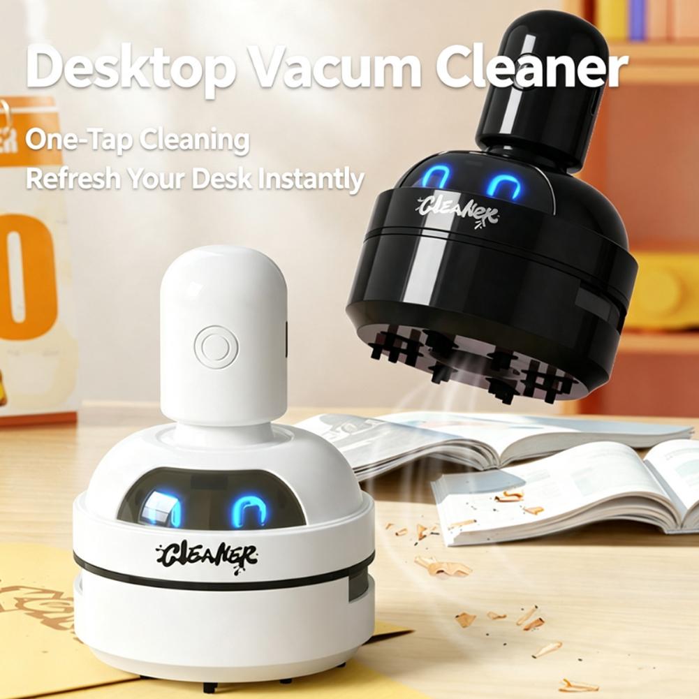 卓上用掃除機、USB充電式、3段階の吸引力調整可能、小型で可 - Mini Desktop Vacuum Cleaner For Eraser Dust のレビューと価格
