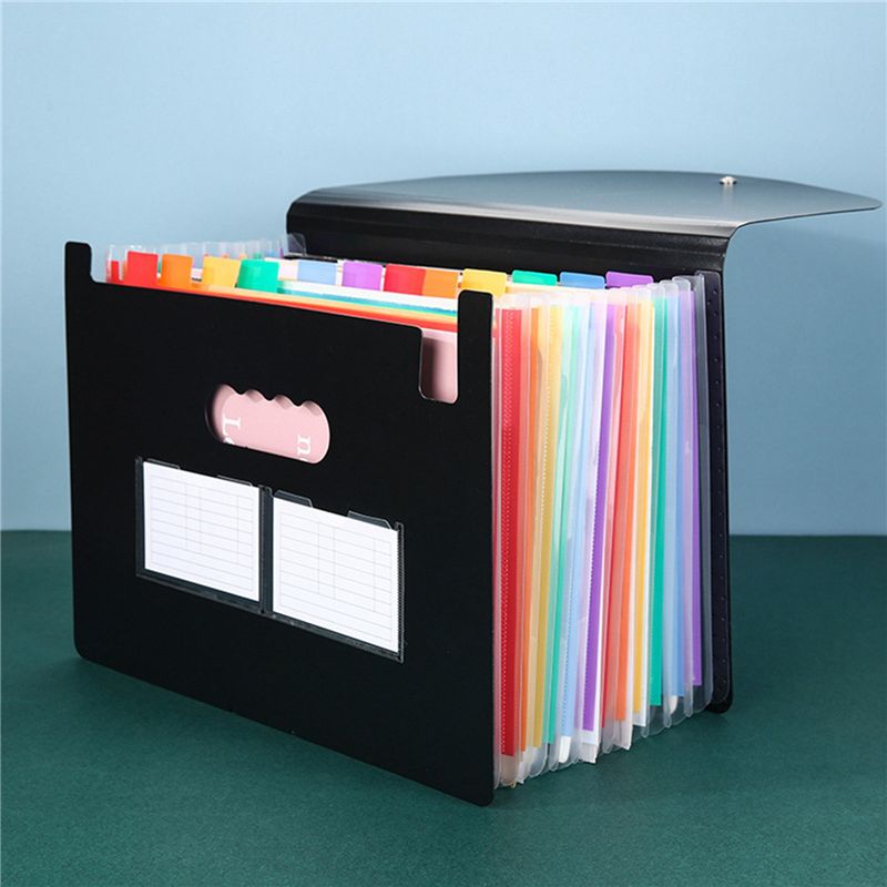 Superior-3X 13ポケット拡張ファイルフォルダー  - Expandable Accordion File Folder 13 Pockets のレビューと価格