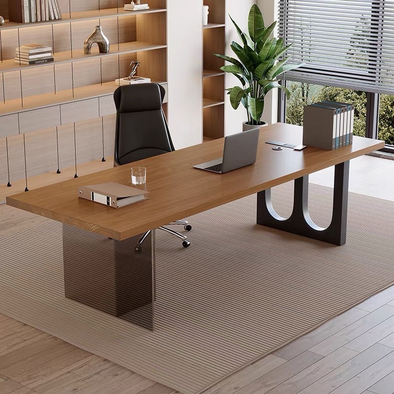 イタリア製アクリル製フローティング木製オフィスデスクモダンシ - Office Furniture のレビューと価格
