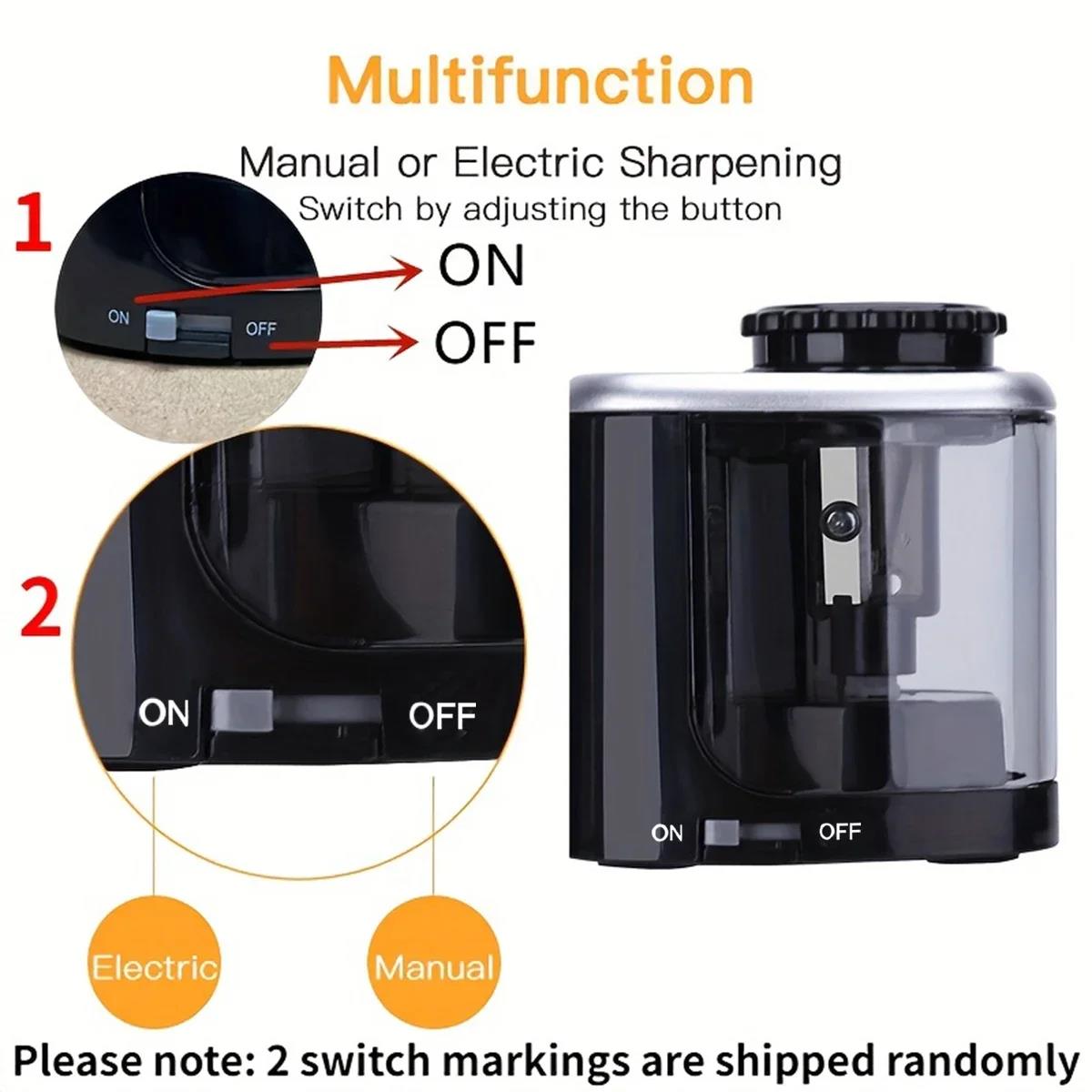 ポータブル電動鉛筆削り器 自動鉛筆削り器 6-8mm ヘリカ - Electric Pencil Sharpener Usb のレビューと価格