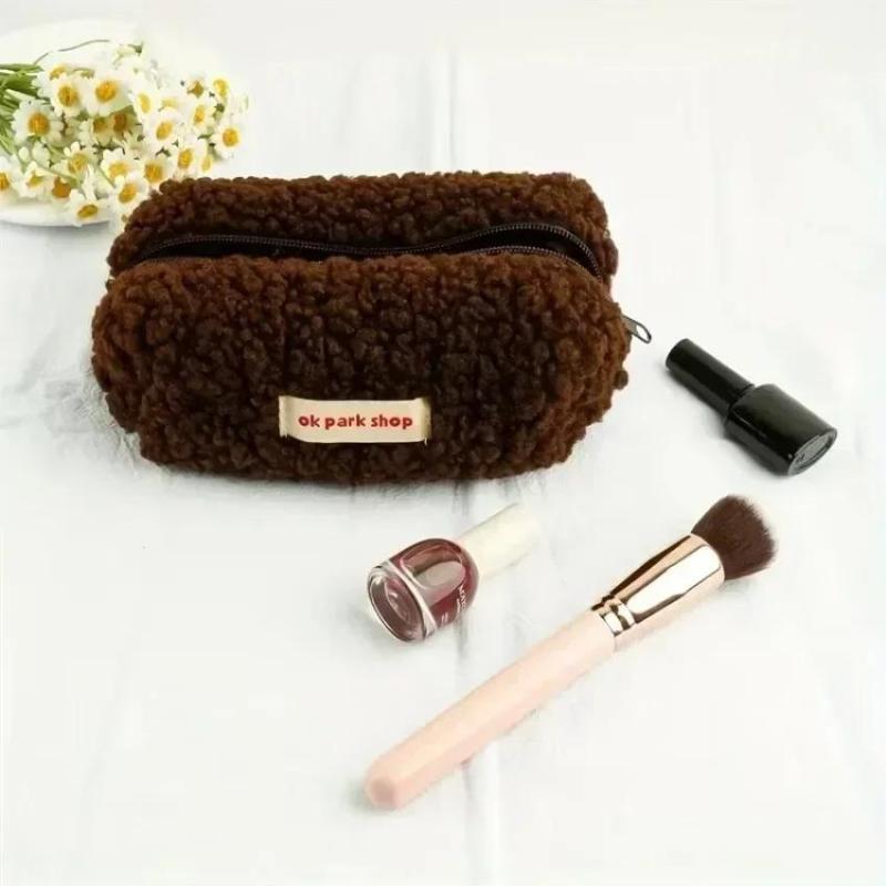 2026年ラムプラッシュ収納バッグ シンプルなデザイン 大容 - Aesthetic Large Pencil Case Pouch のレビューと価格