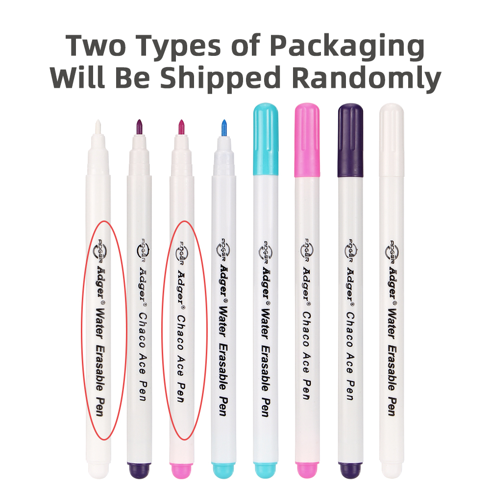 4本セット 消える布用マーカー エア消去可能/水消去可能ペン - Stationery のレビューと価格