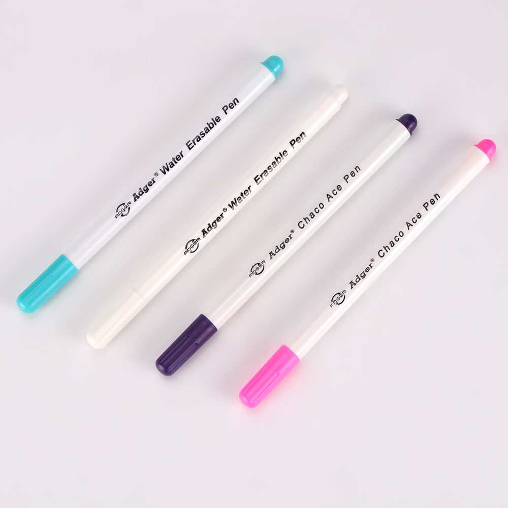 4本セット 消える布用マーカー エア消去可能/水消去可能ペン - Stationery のレビューと価格
